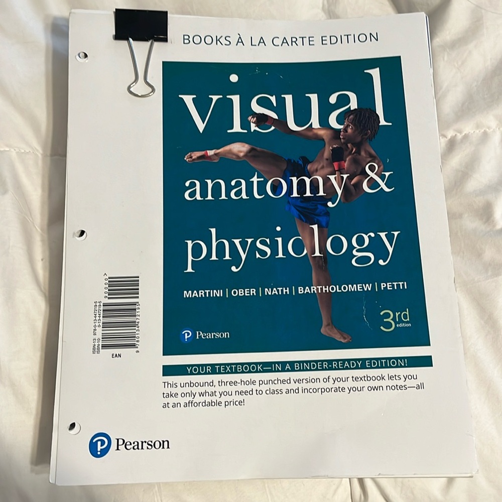 Visual anatomy and physiology textbook